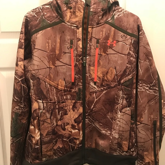 under armour camo jacket